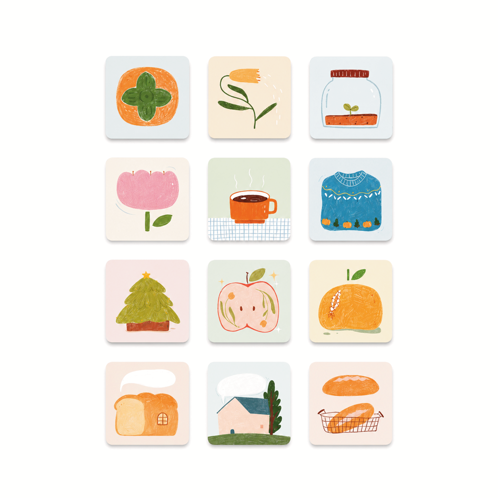 Little Worlds Mini Notepad Set