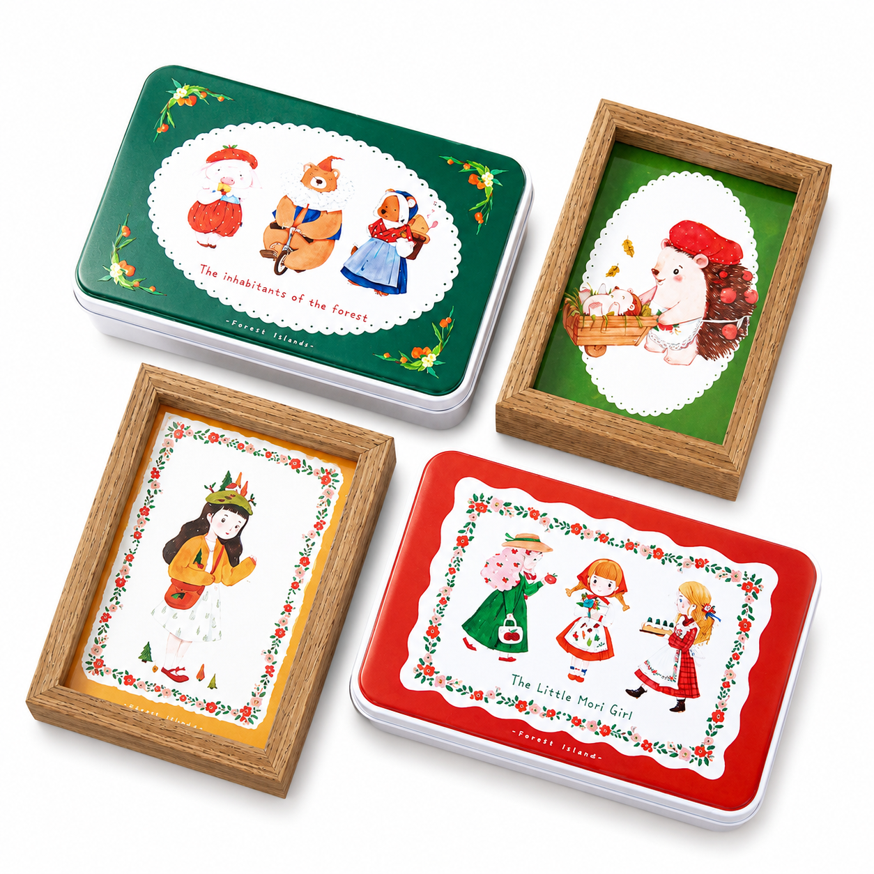 Illustrated Postcard Gift Set