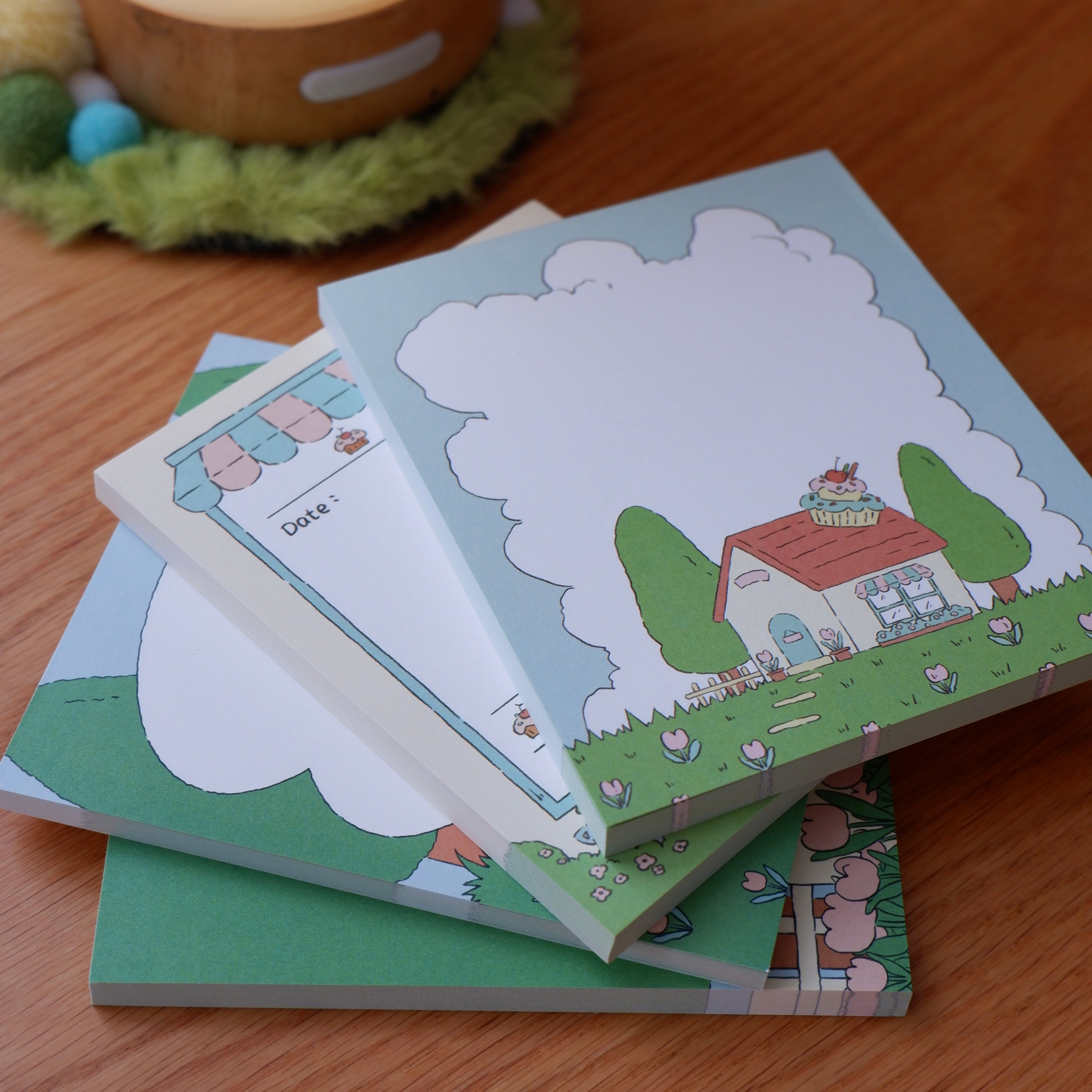 Cupcake Daydream Notepad