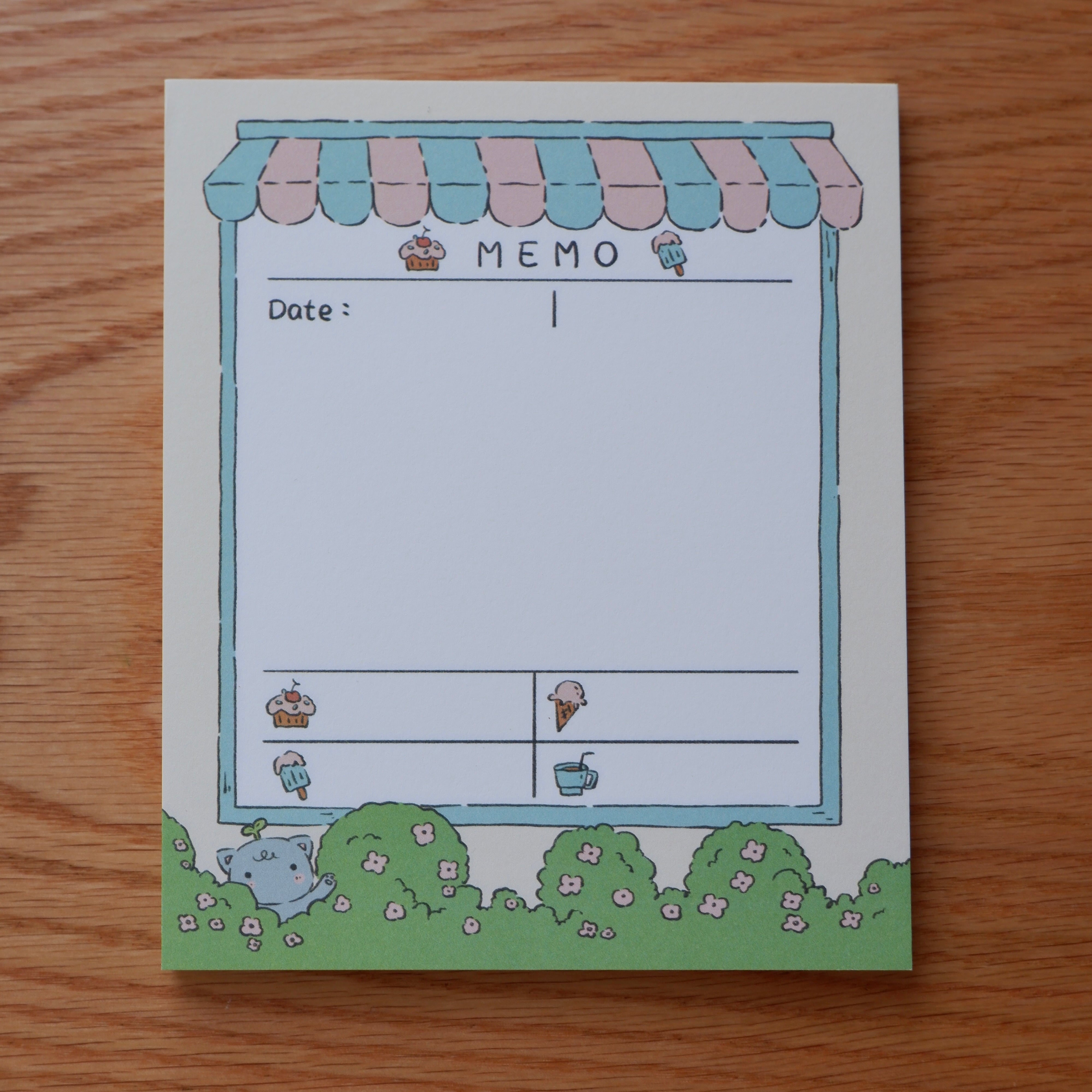 Cupcake Daydream Notepad