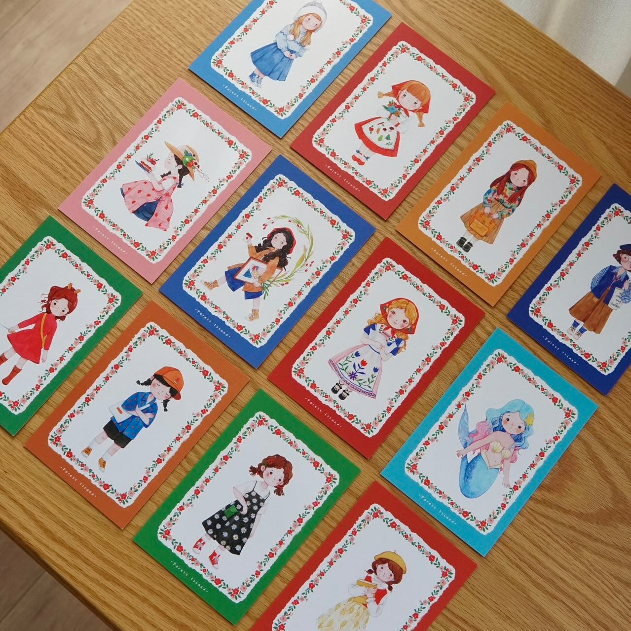 Illustrated Postcard Gift Set